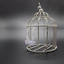 【極光花】原創耳環/耳針/耳夾/耳勾