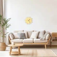 Haystack天然 - 现代有机挂钟