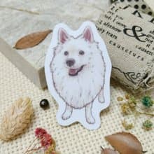 狐狸犬-防水車貼-貼紙