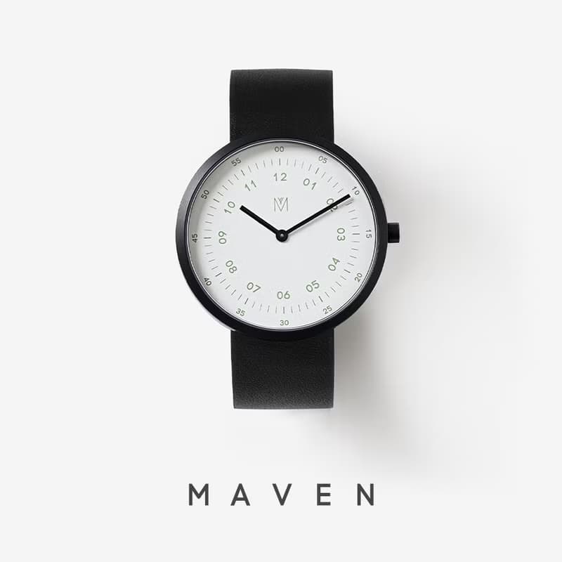 Papillon 40mm 黑色意大利皮帶 瑞士機芯 藍寶石防花玻璃