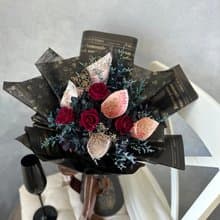 創意鈔票永生花花束 有錢花花束