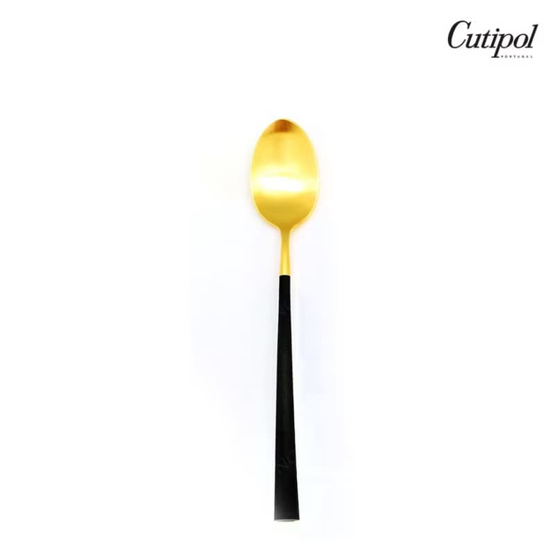 NOOR系列黑金18CM點心匙