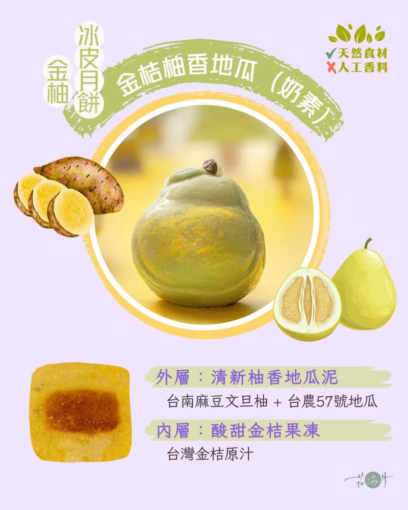 港式冰皮月餅 花滿月中秋禮盒2025  (含冷凍運費)