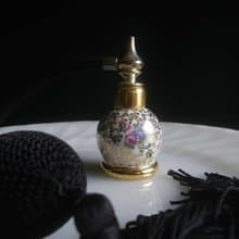 【老時光 OLD-TIME】早期法國製陶瓷香水瓶