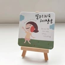 禱告交託後 就不再憂慮 - 福音小卡(含信封) - 附手寫字貼紙