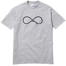 Forever Young infinity #2 短袖T恤 灰色 永遠年輕 文青禮物設計