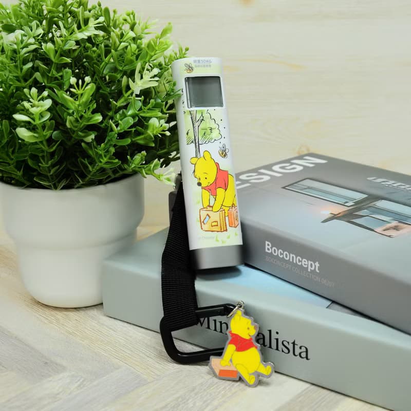 【旅遊智慧幫手】小熊維尼鑰匙圈行李電子秤