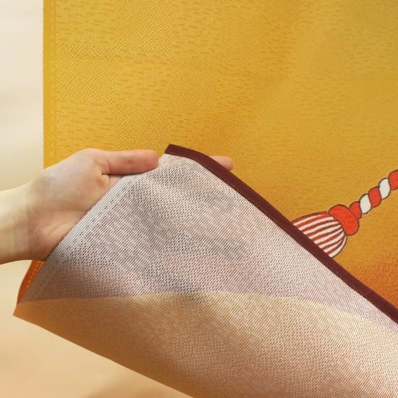 【預訂】日本製 酣睡招財貓門簾