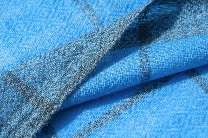 喀什米爾Cashmere 針織圍巾 純羊毛圍巾 手織圍巾 編織圍巾-格紋