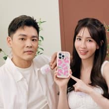 霞海城隍廟桃花滿滿強悍防摔AirPods保護套