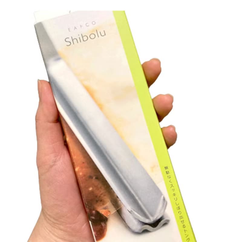 【YOSHIKAWA吉川】日本EATOCO不鏽鋼Shibolu料理擠壓夾AS0061