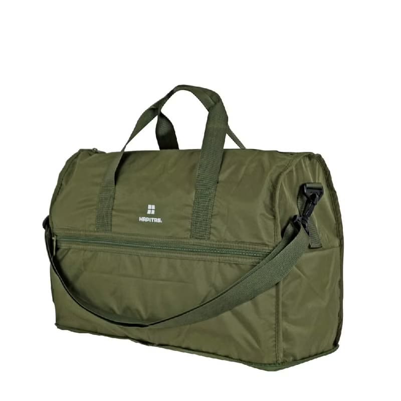 【HAPI+TAS】日本原廠授權 摺疊旅行袋(大)-仙人掌綠