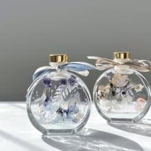 Flora Flower香水瓶浮游花-藍橙色系