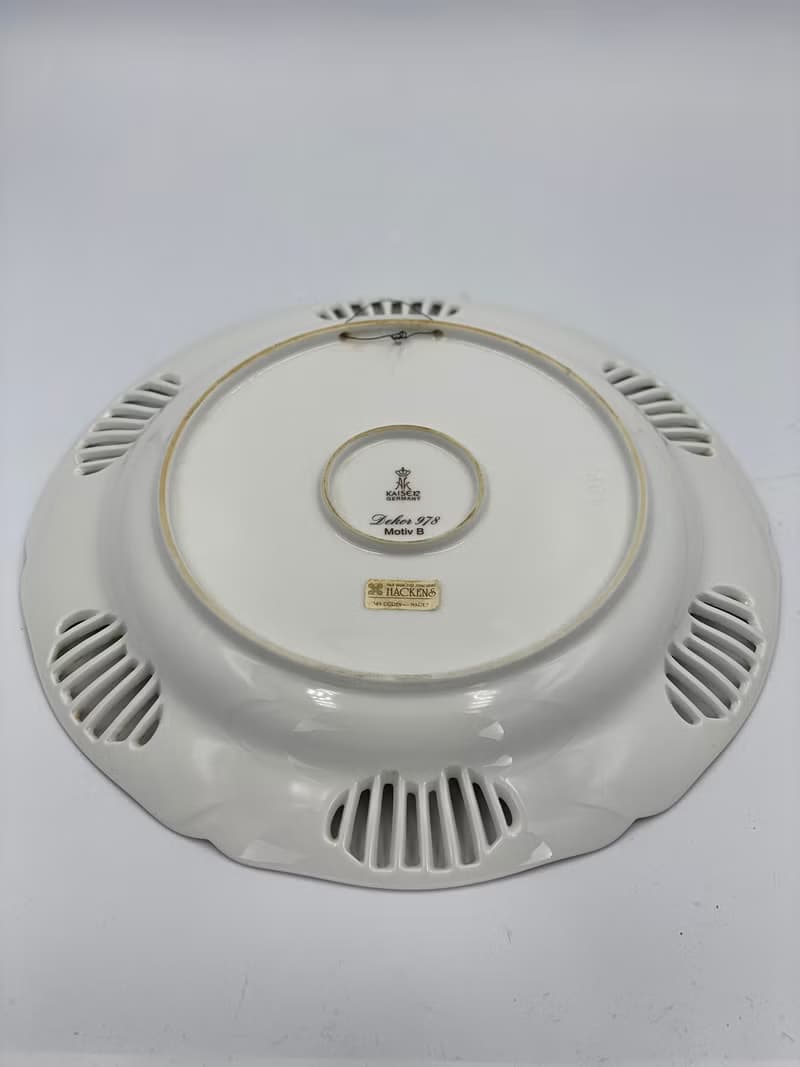 來自德國著名 Kaiser 製造商的大型裝飾盤