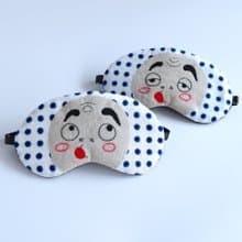 【免運費】日本眼罩 Hyottoko & Nettoko 優惠2件套 | 有附收納袋