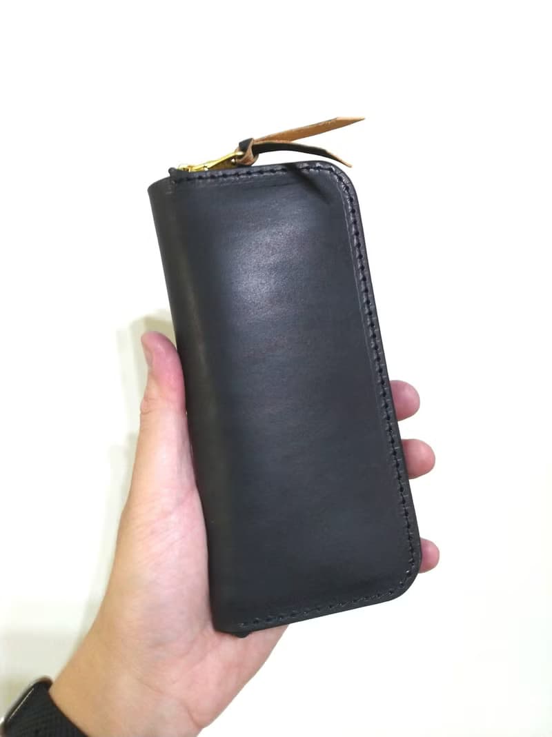 拉鍊長夾 / 專為男性打造的粗曠風格