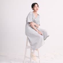 //SUMI x WEARMACAU// Yanfei_煙霏和服式洋裝_21SF104_勇敢藍格