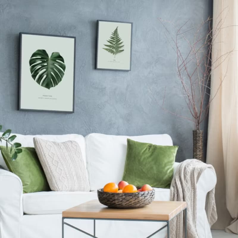 欣欣向榮–龜背竹-畫/哪裡買畫/旅店掛畫/客廳/植物/家居佈置