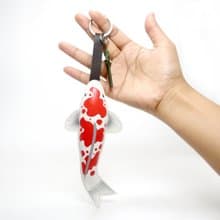【雙11折扣】Koi Fish keychain, gift for animal lovers add charm to your bag.