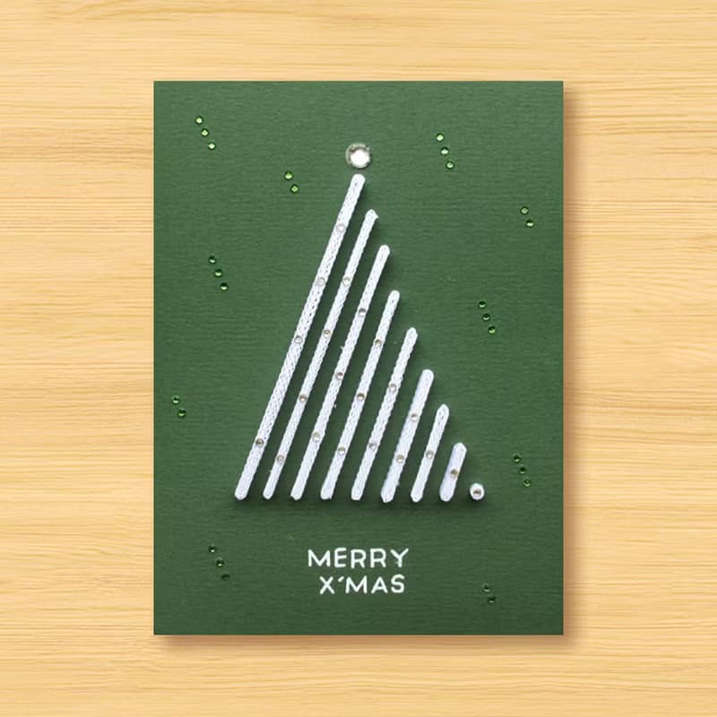 ( 7款供選擇 ) 手工捲紙卡片 \ 給您特別的聖誕祝福 MERRY X'MAS