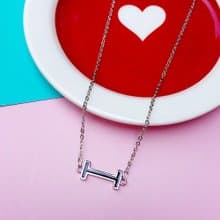 約定925純銀琺瑯項鍊 簡約經典設計 (禮盒裝)