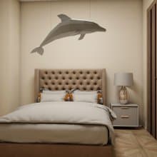 Paper craft Dolphin Big Model, DIY Papercraft, Paper model, DIGITAL TEMPLATE