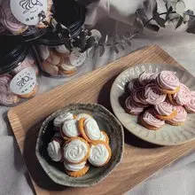自然菓萃蛋白霜餅乾 / 瑪琳。瑪琳