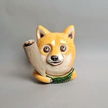 柴犬擴香器03(手工陶製品)