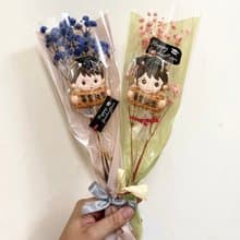 畢業餅乾花束—畢業男孩 畢業女孩單片糖霜餅乾花束 低糖無香精