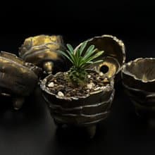 KO盆器- 金屬三足盆