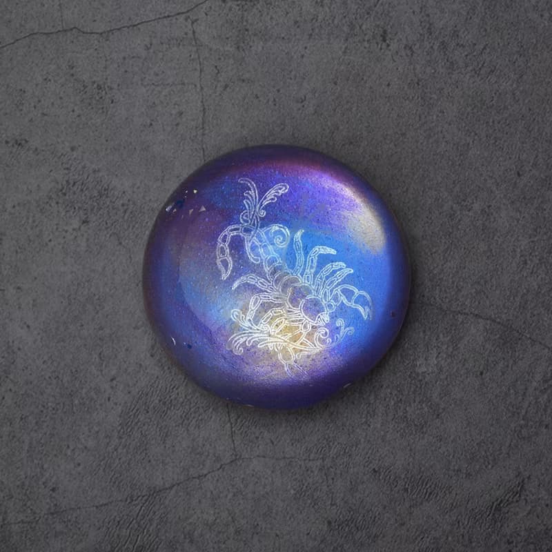 藝術寶石皂-天蠍座 Scorpio / 洞察者-渴望真實與親密