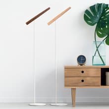原創設計北歐風簡約創意落地燈書桌學習閱讀護眼燈臺燈落地燈雙用
