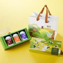 公益禮盒【無藏】花入紅茶三入小茶禮(桂花紅茶+玫瑰紅茶+薰衣草