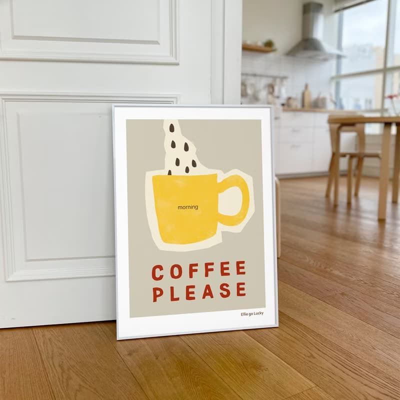 Art print/ Coffee / Illustration poster A3 A2