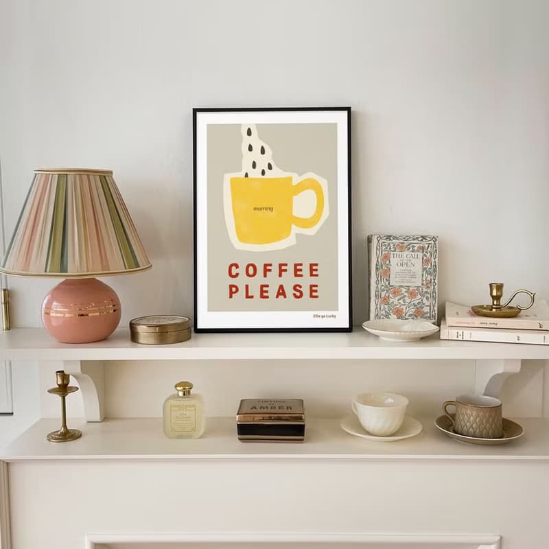 Art print/ Coffee / Illustration poster A3 A2
