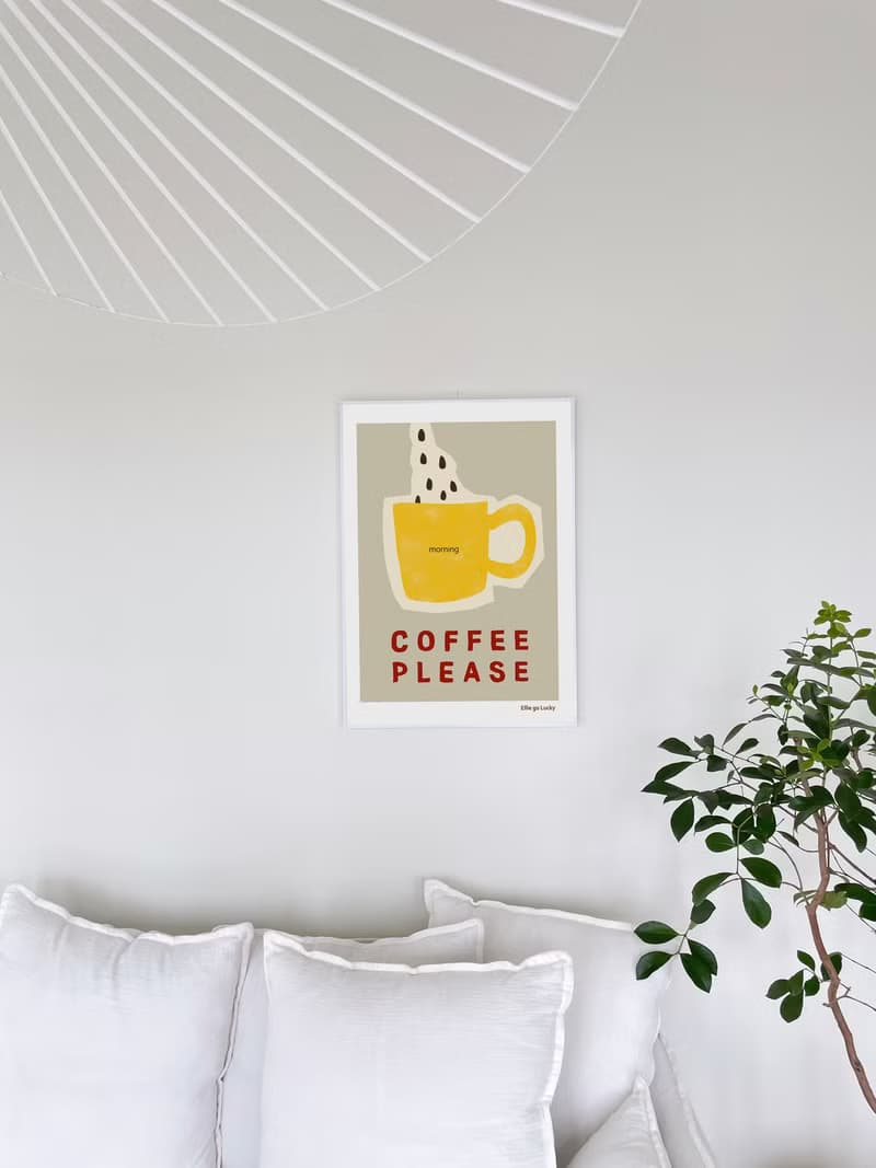Art print/ Coffee / Illustration poster A3 A2