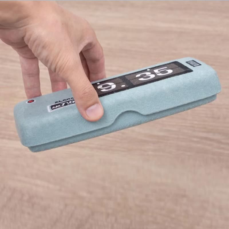 PUPU FELT 毛氈布收納包系列 / 卡式錄音帶 翻頁時鐘 文具收納盒