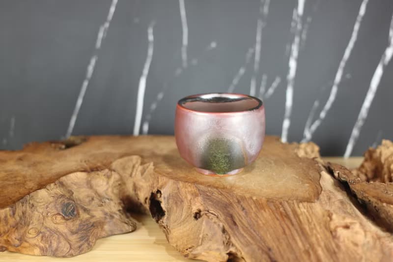 【送禮好物】80ml 柴燒 鐵釉 手拉坯茶杯 鶯歌名家葉敏祥手作