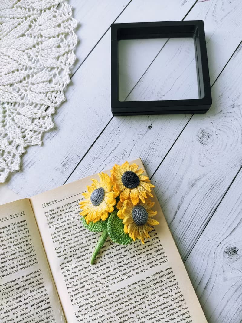 向日葵別針、向日葵胸針、花束飾品