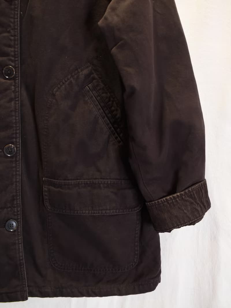 Vintage 狩獵外套 深巧克力色