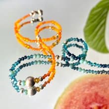 Fruit & Vegetable Collection - 017 Guava Silver Necklace