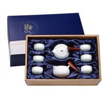 慕秋哥窯8入禮盒(壺+海+6杯)