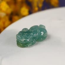 【招財神獸】冰種翡翠戰神貔貅 | 天然A貨翡翠 | 送禮