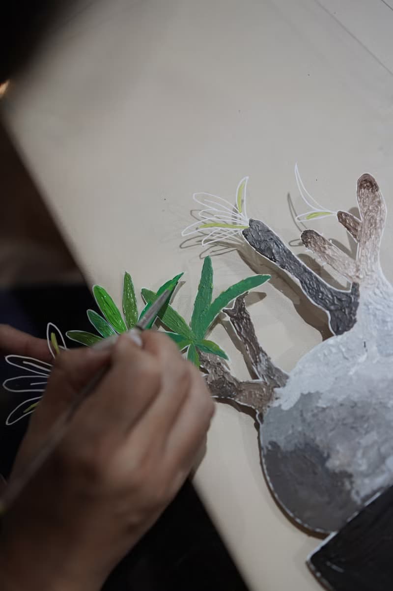 【體驗】IARTS 透明系手繪框－塊根系列 一人成行