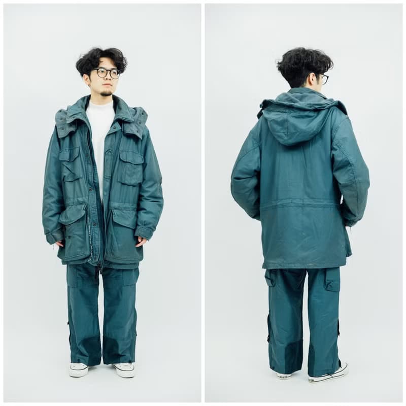 加拿大公發 Gore-tex 空軍極地大衣 軍裝外套 夾克 ECW Parka