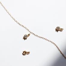 18K 鑽石墜子 單鑽 11分 K金墜子 六爪墜子