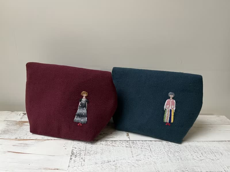 fingirl1000-NO.279一股刺繡旅行小窗包-1000枚女子展