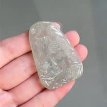 冰種翡翠山水牌 | 天然緬甸A貨翡翠 | 送禮