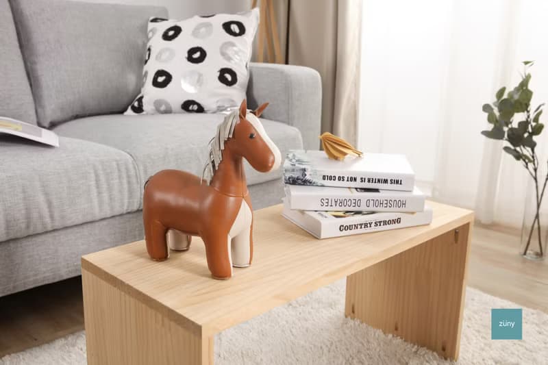 【書擋】抬頭馬 Horse 皮革動物擺飾 |  馬到成功 畢業禮物