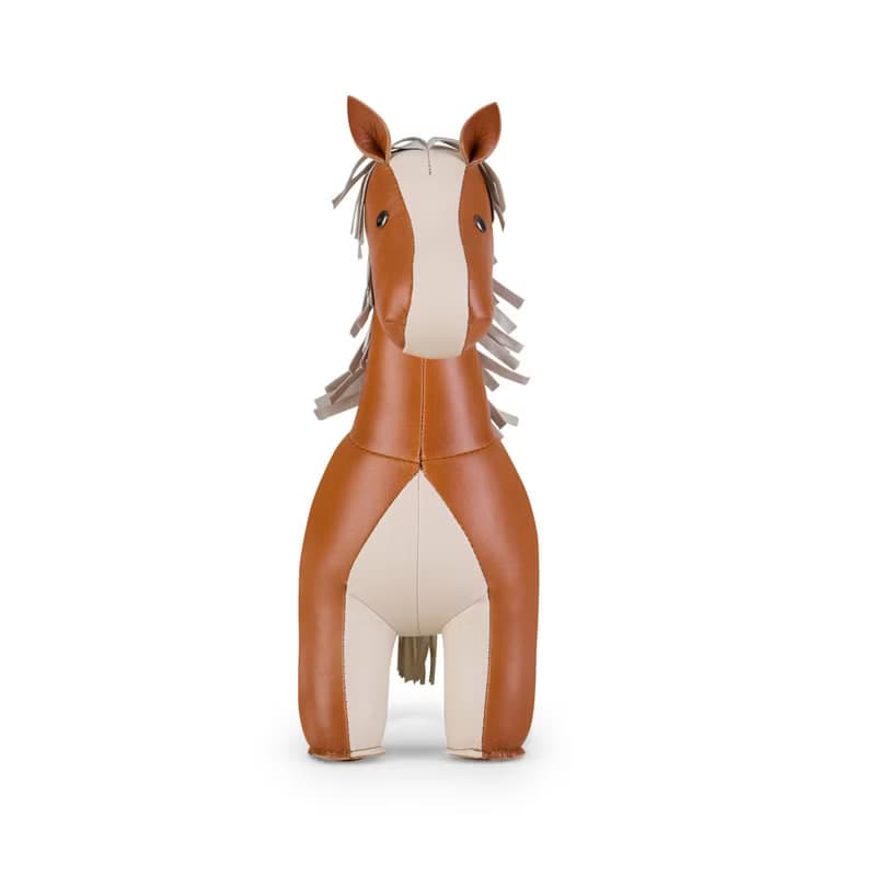 【書擋】抬頭馬 Horse 皮革動物擺飾 |  馬到成功 畢業禮物